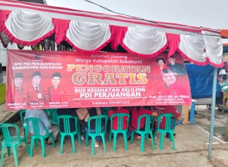 Banteng Kabupaten Sukabumi Gelar Pengobatan Gratis dengan Hadirkan Bus Kesehatan 