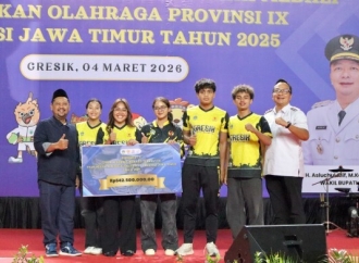 Gus Yani Serahkan Bonus & Penghargaan Bagi Atlet Berprestasi di Porprov IX Jatim
