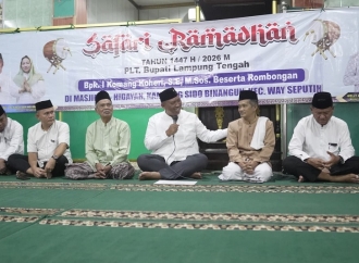 Safari Ramadan di Kampung Sido Binangun, Komang Koheri Jalin Komunikasi Baik dengan Masyarakat
