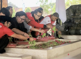 Seleksi Pemain Road to Soekarno Cup 2026 Diawali Ziarah ke Makam Bung Karno