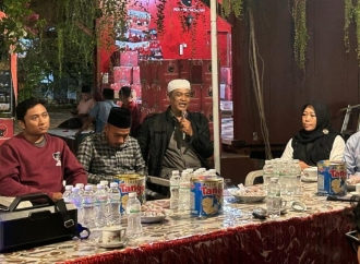 Ansari Gelar Dialog dengan Sejumlah Jurnalis di Pamekasan 