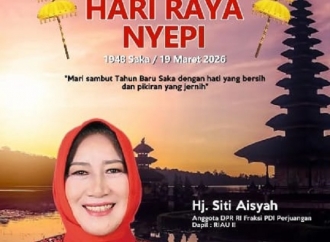 Siti Aisyah Ajak Jadikan Nyepi Momentum Perdalam Refleksi Diri dan Memperkuat Harmoni 
