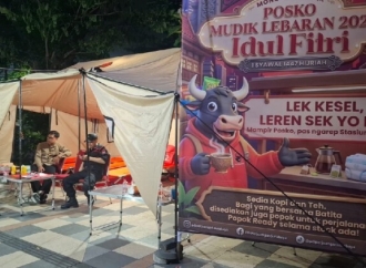 Banteng Kota Surabaya Siagakan Posko Gotong Royong Mudik Lebaran