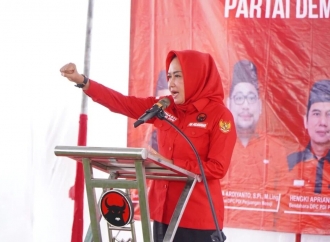 Winarti Serukan Kader Banteng Mesuji Semangat Untuk RaihTarget Kemenangan