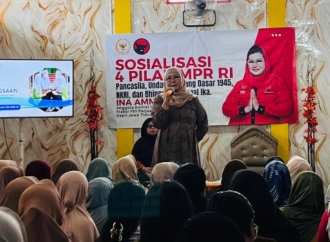 Ina Ammania Tegaskan Pentingnya Empat Pilar Kebangsaan