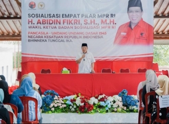 Perkuat Jiwa Kebangsaan, Abidin Fikri Gelar Sosialisasi 4 Pilar di Momentum Halalbihalal