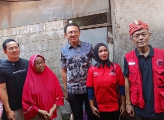 Pengurus Ranting PDI Perjuangan Cipete Utara Kebayoran Baru Apresiasi Kehadiran dan Bantuan Ahok