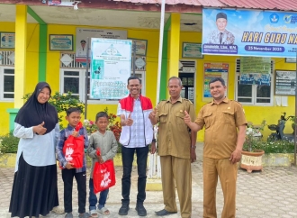 DPC PDI Perjuangan Aceh Utara Salurkan Bantuan Seragam Sekolah