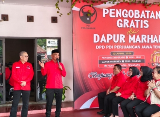 Banteng Jateng Resmi Luncurkan Program Pengobatan Gratis dan Dapur Marhaen