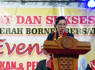 Karolin Ajak Generasi Muda Lestarikan Budaya Dayak Lewat Nilai Luhur dan Persatuan