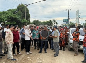 Edi Purwanto Dorong Intervensi Anggaran Pusat Untuk Jalan Rusak di Tanjab Timur 