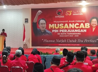 PDI Perjuangan Kota Tangerang Lantik 143 Pengurus PAC