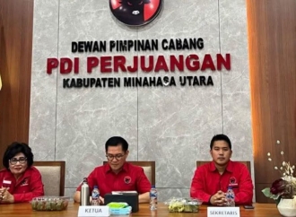 Bulan Bung Karno 2026: Joune Ganda Instruksikan Kader PDI Perjuangan Minut 'Turun ke Lorong'