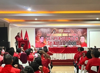 Benhur Watubun Bakar Semangat Kader: Rebut Kembali Kejayaan PDI Perjuangan di Kota Ambon!