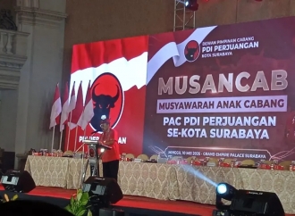 Deni Targetkan Kota Surabaya Harus Tetap Jadi Kandang Banteng