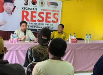 Bang Dhin Terima Sejumlah Aspirasi Saat Reses di Desa Sekayu Baru