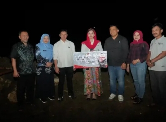 Novita Hardini Boyong CSR BRI 400 Juta untuk Lapangan Budaya Dongko