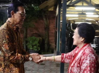 Sri Sultan Jamu Santap Malam Ibu Megawati Soekarnoputri di Kraton Jogja