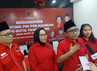​Perkuat Akar Rumput, DPC PDI Perjuangan Kota Tangerang Lantik Serentak 936 Pengurus Ranting