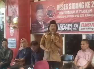 Reses di Gubeng, Budi Leksono Borong Keluhan Warga Mulai dari Fasilitas PAUD hingga Miskomunikasi KSH