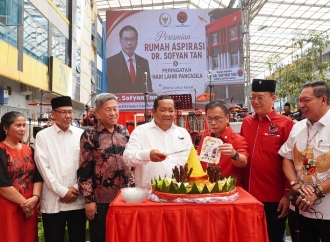 Momentum Hari Lahir Pancasila, Sofyan Tan Resmikan Rumah Aspirasi untuk Generasi Masa Depan