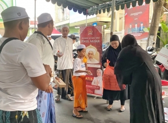 Nila Yani Dirikan Posko Makanan Gratis Sambut Haul Habib Abu Bakar Assegaf