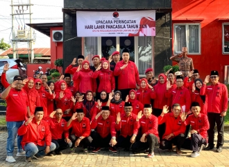 Peringati Hari Lahir Pancasila, Lesty Minta Kader PDI Perjuangan Jadi Pelopor Gotong Royong