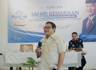Sonny Danaparamita Ajak Masyarakat Jadikan Ikan Menu Utama Keluarga Untuk Cegah Stunting
