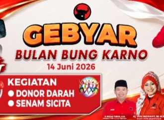 Peringati Bulan Bung Karno, DPC PDI Perjuangan Depok Gelar Aksi Donor Darah dan Sicita ​
