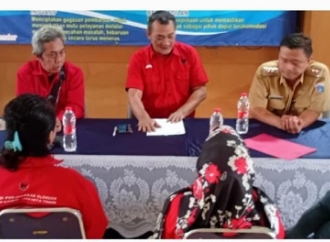 Pengurus Ranting PDI Perjuangan Klender Audiensi dengan Lurah, Bahas Tawuran Hingga Stunting