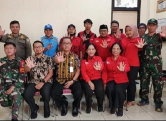 Pengurus PDI Perjuangan Malaka Sari Audiensi dengan Lurah, Bahas Sampah Hingga Kamtibmas