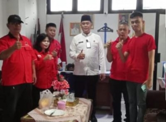 Pengurus Ranting PDI Perjuangan Malaka Jaya Audiensi dengan Lurah, Bahas Penerangan BKT hingga Stunting