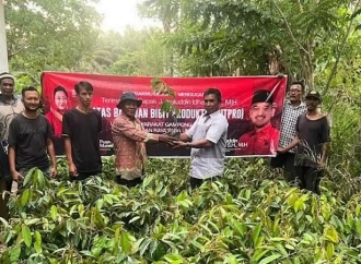 Jamaluddin Idham Salurkan 7.500 Bibit Produktif ke Sejumlah Kelompok Tani Hutan di Nagan Raya dan Aceh Barat