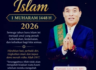 1 Muharram 1448 H, Rumiadi Ajak Masyarakat dan Birokrasi Berkaca dan Berubah Menuju Hidup Lebih Baik 