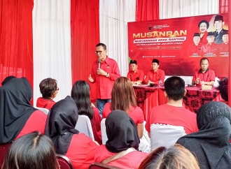 Lantik Pengurus Anak Ranting Jakarta Utara, Jhonny Simanjuntak Gaungkan Pesan Bung Karno