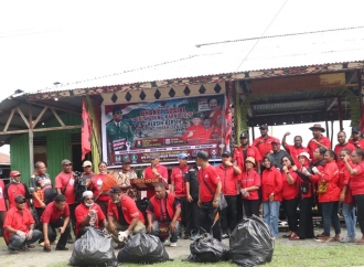 BTM Tegaskan Komitmen PDI Perjuangan Kawal Pembangunan dan UMKM di Kampung Yobeh