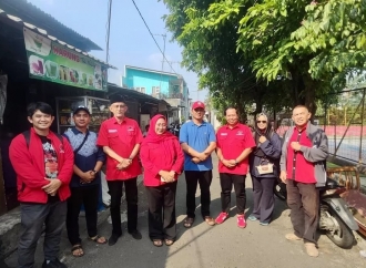 Gerak Cepat Kemanusiaan, Banteng Depok Kawal Pemulihan Anggota Karang Taruna yang Kecelakaan