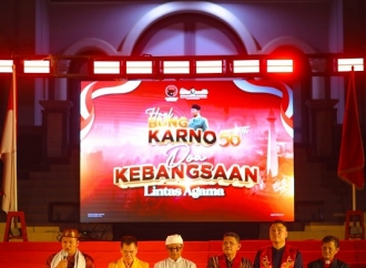 Dibawah Langit Monumen Mandala, PDI Perjuangan Makassar Rajut Kedamaian Lewat Doa Lintas Agama di Haul Bung Karno