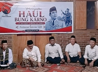 Haul Bung Karno di Magelang, Wibowo Prasetyo: Rawat Api Perjuangan dan Semangat Gotong Royong