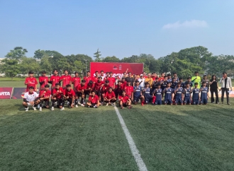 Isi Momentum Bulan Bung Karno, Skuad Banteng Jakarta FC Gelar Uji Coba Lawan Persigawa
