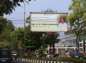 Rony Kamtoro Minta Wali Kota Solo Terbuka Soal Sumber Dana Baliho Ucapan Ulang Tahun Jokowi
