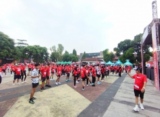 Peringati Bulan Bung Karno, 525 Pelari Meriahkan 'Soekarno Run' di Kuningan