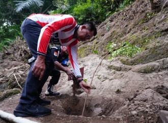 Peringati Bulan Bung Karno, PDI Perjuanhan Sleman Ajak Milenial dan Gen Z Bersih Sungai Hingga Tanam Pohon