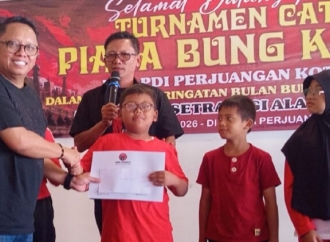 Asah Karakter Lewat Catur, PDI Perjuangan Kota Batu Gelar Turnamen Piala Bung Karno 2026