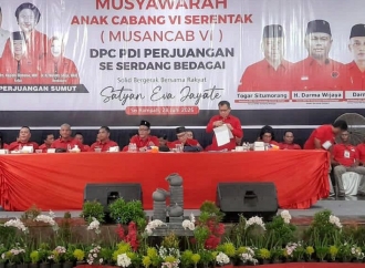 Sutarto Instruksikan Kader PDI Perjuangan Sergai Perkuat Kerja Kerakyatan