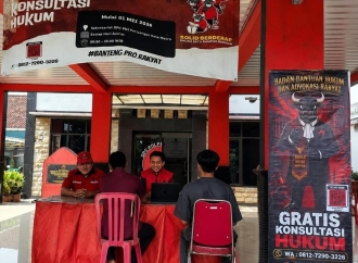 Perkuat Advokasi Rakyat Kecil, DPC PDI Perjuangan Metro Buka Posbakum Gratis dan Tata Ulang BBHAR