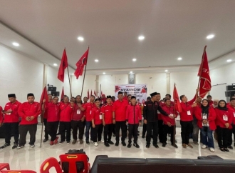 Lima PAC PDI Perjuangan se-Labura Dilantik