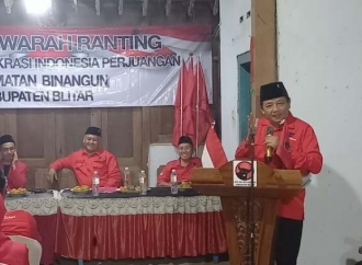 Musran PDI Perjuangan Blitar Cetak Regenerasi Ideologis, Kader Muda dan Perempuan Perkuat Organisasi hingga Akar Rumput