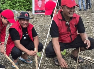 PDI Perjuangan Maluku Tanam 1.000 Mangrove, Wujudkan Politik Hijau untuk Jaga Pesisir Ambon
