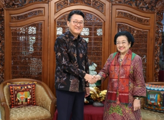 Megawati Soekarnoputri Terima Dubes Korsel dan UEA